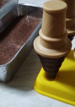 Φωτογραφία της συνταγής Παγωτό Πεντανόστιμο και υγιεινό με ζαχαρούχο, σοκολάτα και μπανάνες!