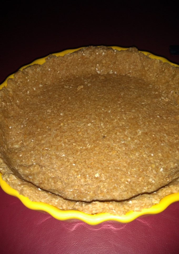 Una foto de Masa de tarta saludable sin harinas refinadas