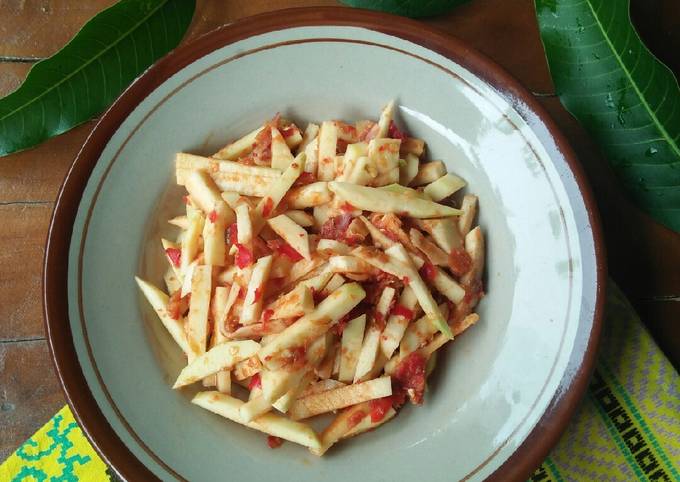 Yuk intip, Cara gampang membuat Pancok Asem Hampalam  nagih banget