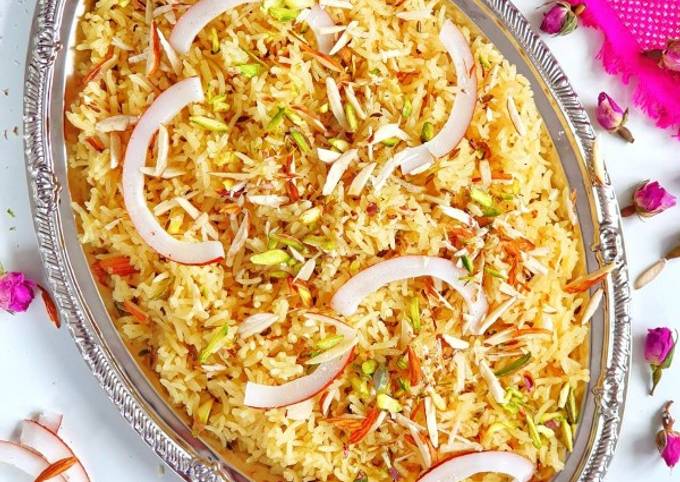 Jaggery Rice Recipe by Farea's CookBook 👩🍳👩🍳 - Cookpad