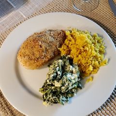 A picture of Delmonico's Deviled Chicken.