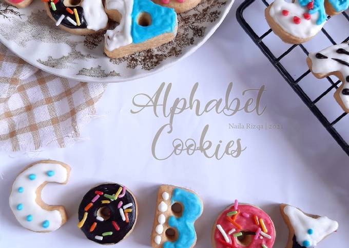 Resep Alphabet Cookies, Sempurna