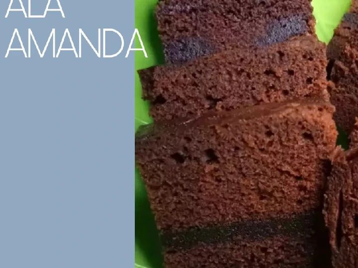 Cara Mudah Membuat Resep Brownies Kukus (amanda homemade) yang Bisa Manjain Lidah Anti Ribet, Mantap Sekali