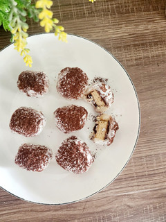 Foto resep 507. Mochi isi Wafer Karamel (Tanpa TepungKetan)
