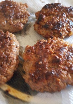 A picture of Making Meat Patties.