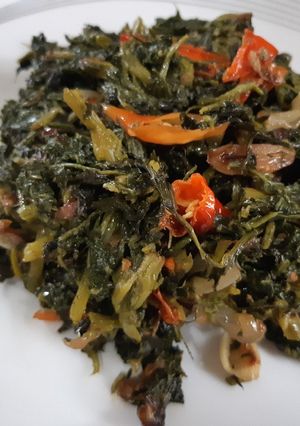Foto resep Tumis daun kenikir