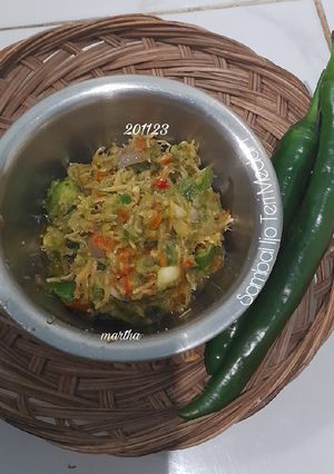 Foto resep Sambal Ijo Teri Medan