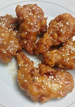 Foto resep Korean Honey Fried Chicken