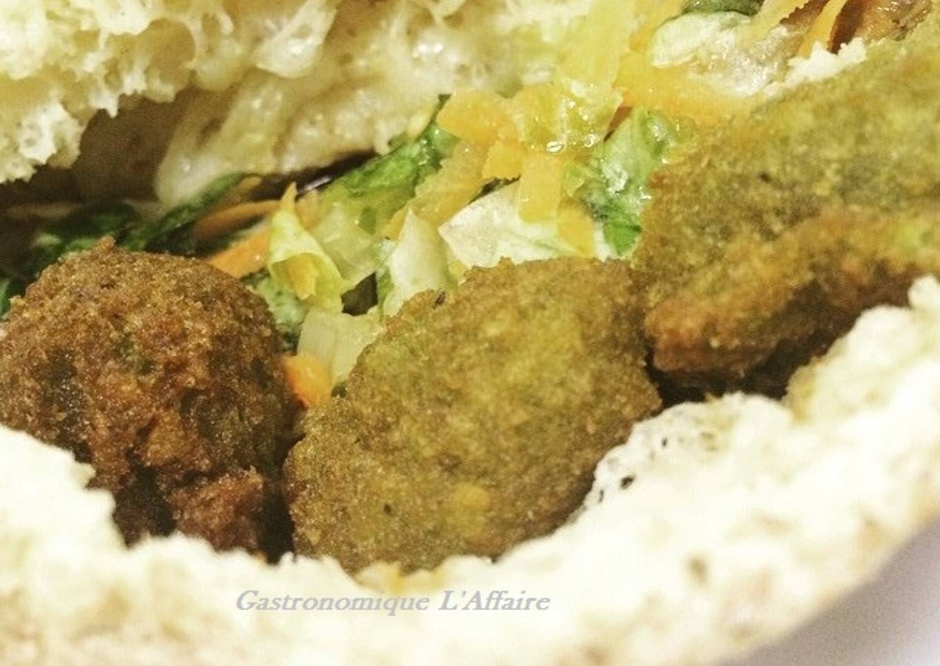Recipe of Super Quick Homemade Falafel Sandwich