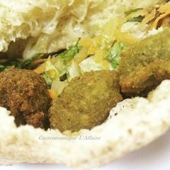 A picture of Falafel Sandwich.