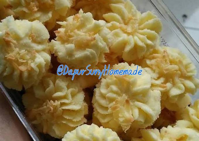 Kue kering Semprit Susu (ala homemade dapurSuny)