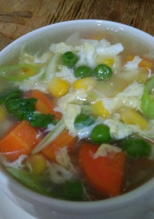 Foto resep Sup jagung manis #sarapanku