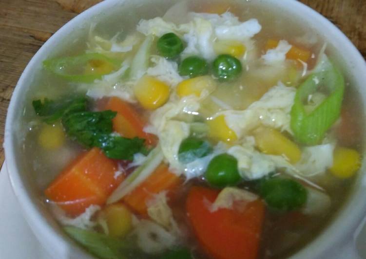 Recipe: Perfect Sup jagung manis #sarapanku