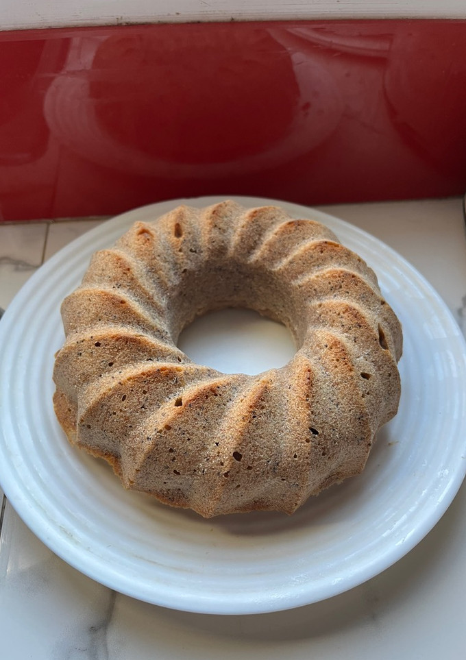 Una foto de Budín de banana, yogur y amapola vegano 🌱