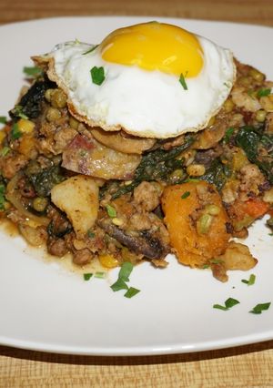 A picture of Pork and Mushroom Charquicán – Jon Style.