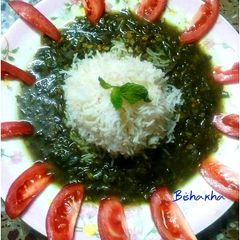 A picture of Dal Palak.