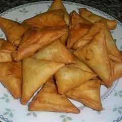 Punjabi patti samosa A picture of Punjabi patti samosa.