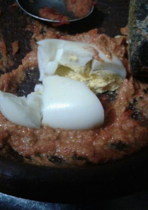 Foto resep Pecel telur kemangi