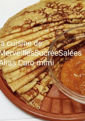 Une photo de Crêpes à ma façon (les crêpes de MerveillesSucréesSalées)