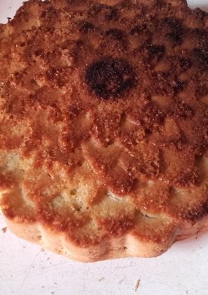 Una foto de Tarta de manzana rápida