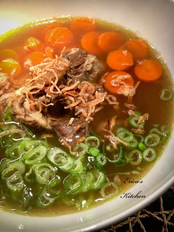 Cara Gampang Membuat Resep Sop Buntut Sapi super aromatik yang Enak