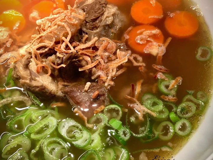 Cara Gampang Membuat Resep Sop Buntut Sapi super aromatik yang Enak
