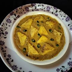 Corn flour Malai paneer A picture of Corn flour Malai paneer.