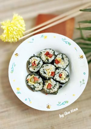 Foto resep Kimbab dg Nori Kw dr Daun Singkong