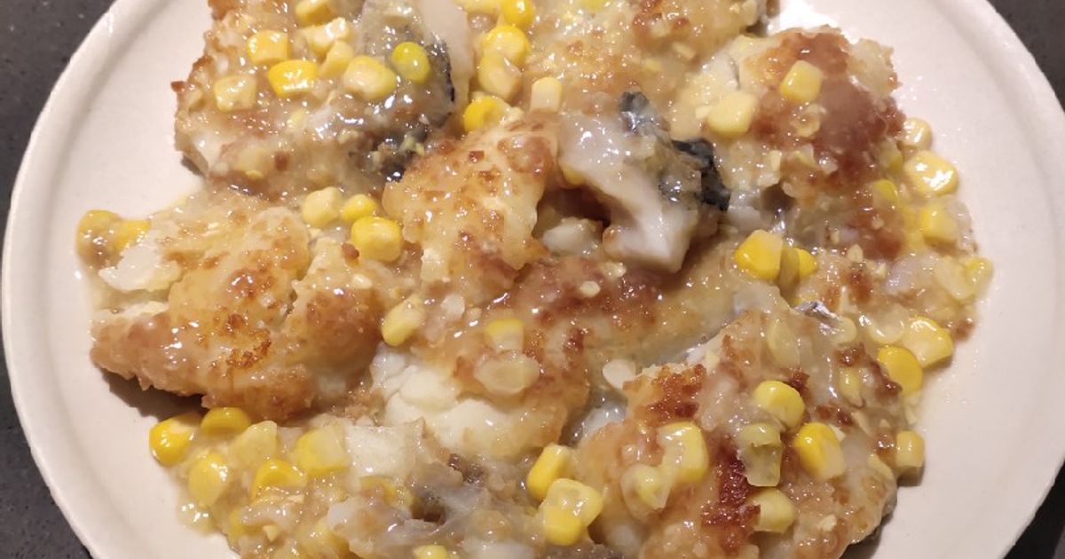 Fish Fillet With Corn Cream Recipe by Meme - Cookpad