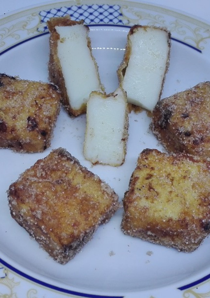 Una foto de Leche frita (sin gluten, ni lactosa)