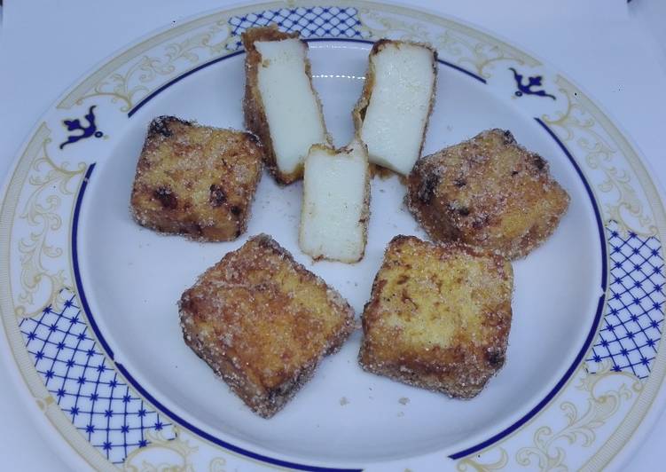 Leche frita (sin gluten, ni lactosa)