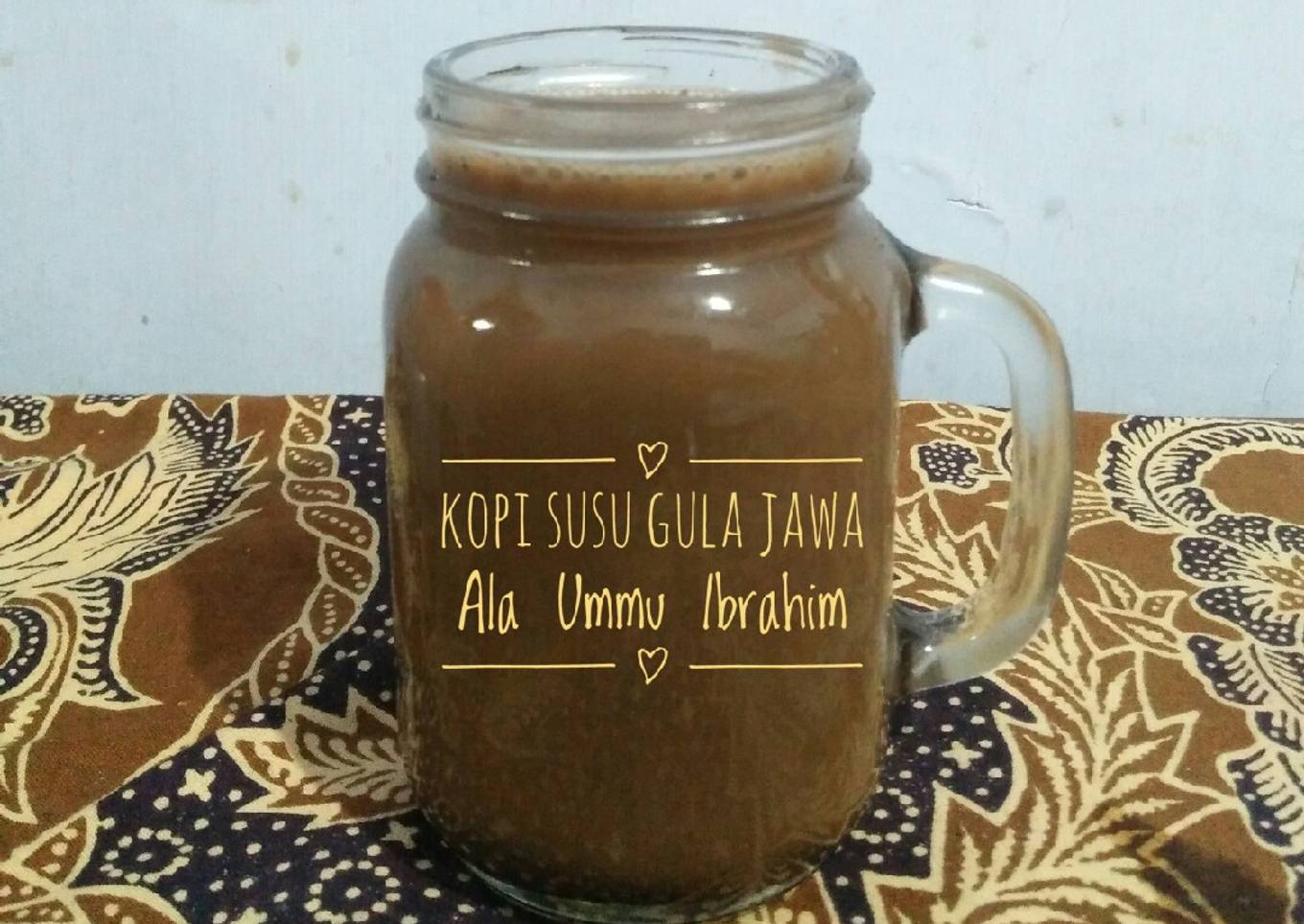 39.Kopi Susu Gula Jawa