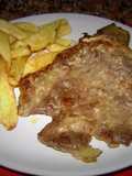 Costeletas a la chapa con salsa picante de ajo 🐂