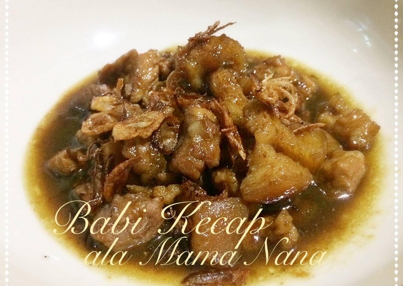 Babi Kecap