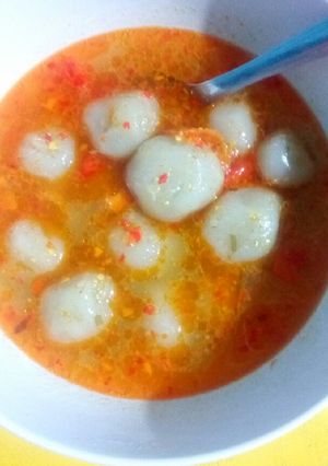 Foto resep Cilok kuah pedas