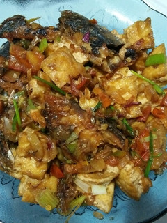 Foto resep Tumis pindang dan tahu