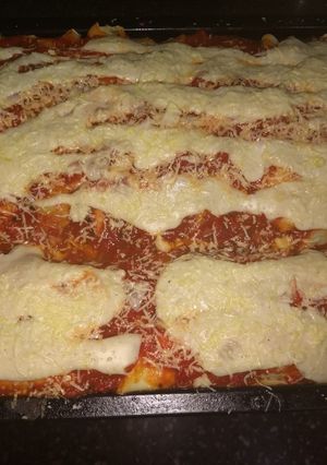 Una foto de Canelones de verdura