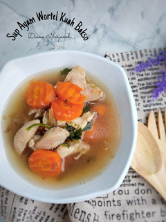 Foto resep Sup Ayam Wortel Kuah Bakso
