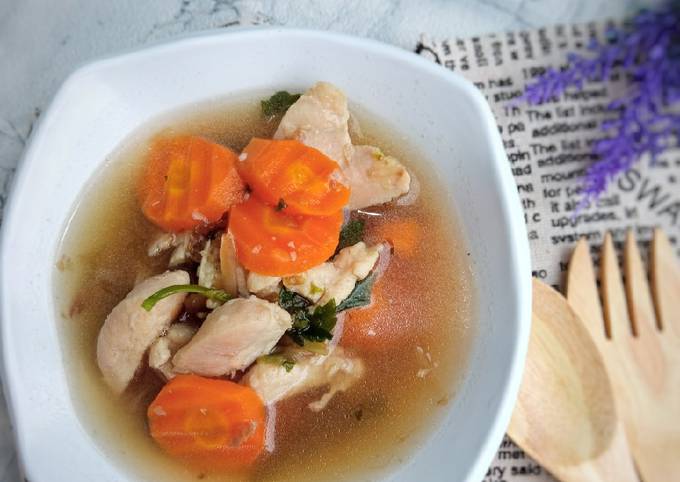 Resep Sup Ayam Wortel Kuah Bakso Oleh Diana Nurjanah Cookpad