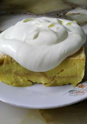 Una foto de Flan con vainillas