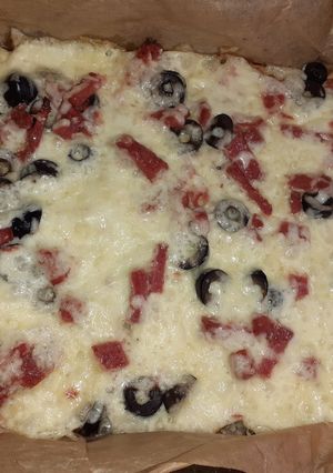 O poză a rețetei Pizza de casa super rapidă.