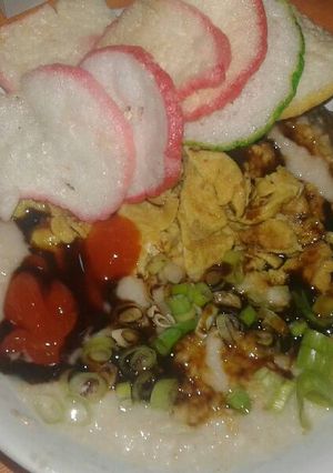 Foto resep Bubur oatmeal ala bubur ayam