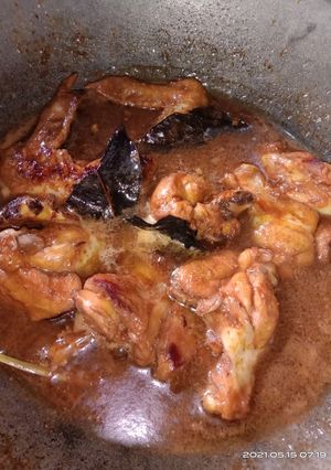 Foto resep Semur ayam santan