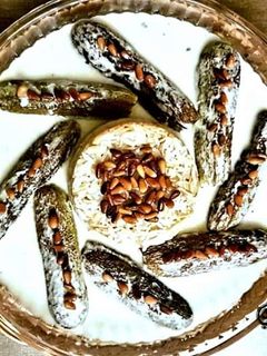 صورة لوصفة كوسا أبلمة باللبن مع رز