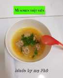 Mì somen thịt viên