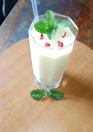 A picture of Papaya smoothie🥤.