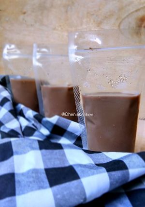 Foto resep Pudot coklat (puding sedot) 🍮🍫