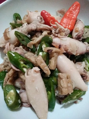 Cara Gampang Membuat Resep  #71. Tumis cumi asin tempe keto yang Sempurna, Sempurna