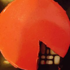 A picture of Strawberry pudding without Custard.