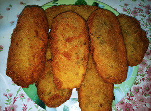 Una foto de Milanesas de Berenjenas
